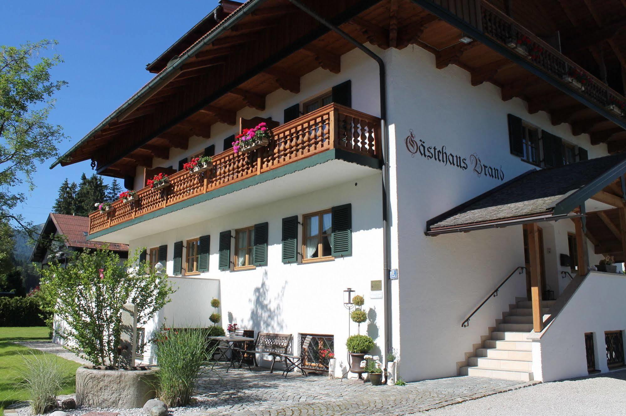 Hotel Garni Gaestehaus Brand Bad Wiessee Exterior foto